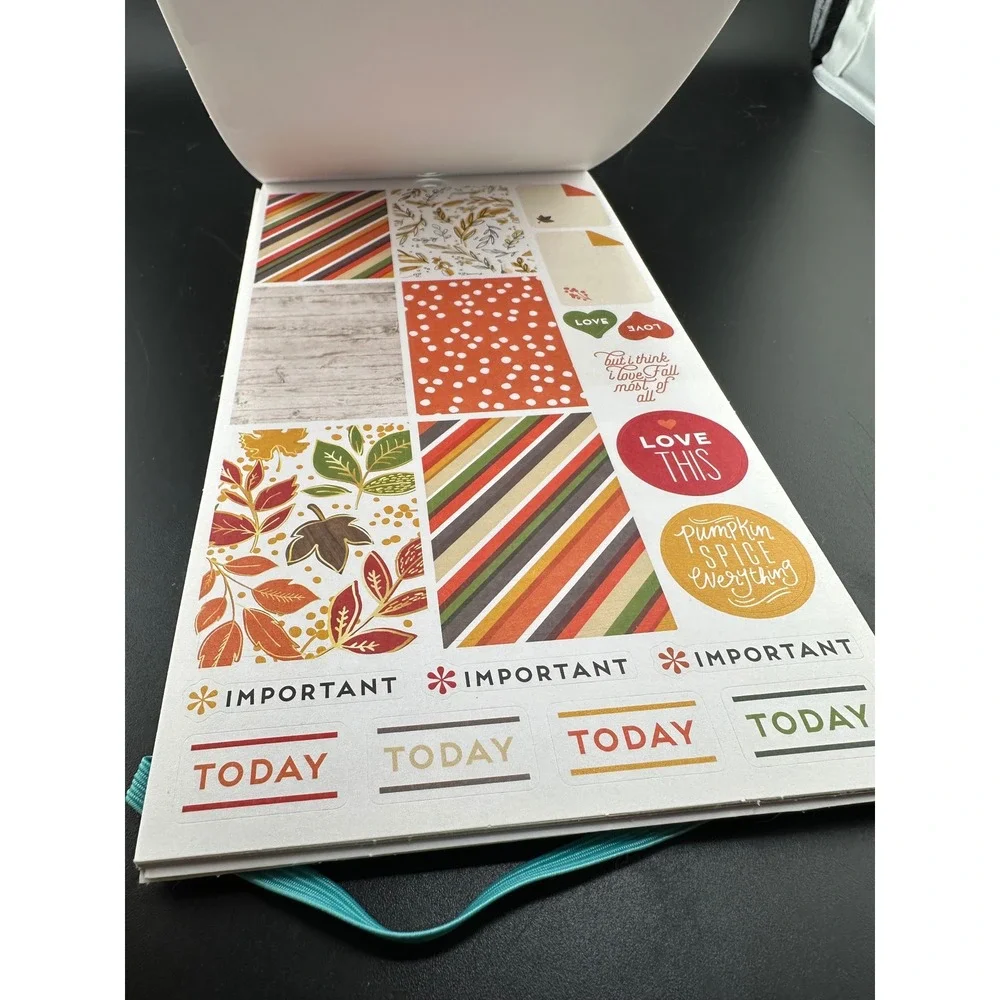 Erin Condren‎ The Happy Planner Seasonal Sticker Book 1557 pieces 90% complete